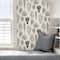 Scalamandre Graphite Coquina Peel & Stick Wallpaper